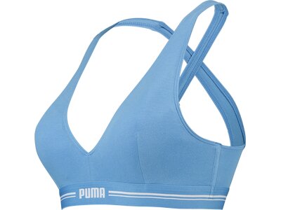 PUMA Damen Top WOMEN CROSS-BACK PADDED TOP 1P Blau