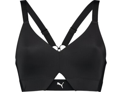 PUMA Damen Top WOMEN SPORTY PADDED TOP 1P Schwarz