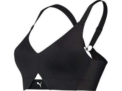 PUMA Damen Top WOMEN SPORTY PADDED TOP 1P Schwarz