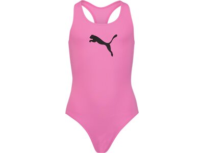 PUMA Kinder Badeanzug SWIM GIRLS RACERBACK SWIMSUIT Pink