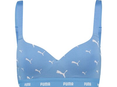 PUMA Damen Top WOMEN CAT LOGO PADDED TOP 1P H Blau