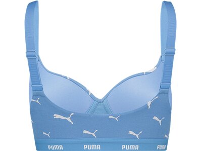 PUMA Damen Top WOMEN CAT LOGO PADDED TOP 1P H Blau