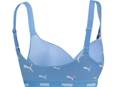 PUMA Damen Top WOMEN CAT LOGO PADDED TOP 1P H Blau