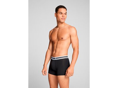 PUMA Herren Unterhose EVERYDAY PLACED LOGO BOXER 2P Schwarz