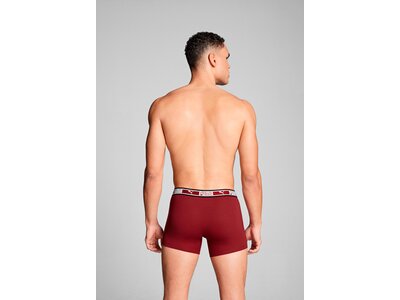 PUMA Herren Unterhose DUAL LOGO BOXER 2P Rot