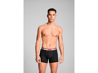 PUMA Herren Unterhose DUAL LOGO BOXER 2P Rot