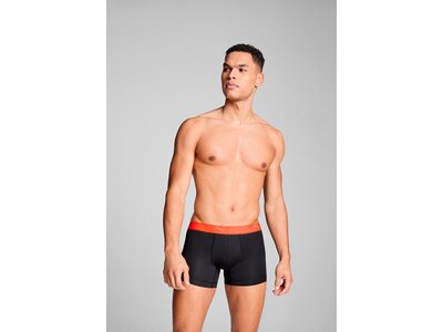 PUMA Herren Unterhose SPORT LOGO PRINT BOXER 2P Schwarz