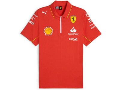 PUMA Herren Polo SF Team Polo Rot