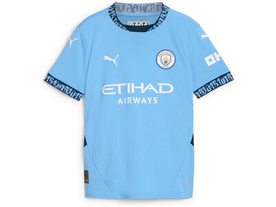 PUMA Kinder Fantrikot MCFC Home Jersey Replica Jr Blau