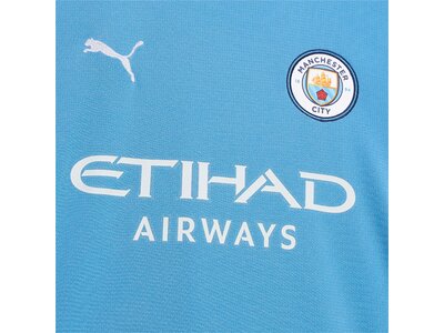 PUMA Kinder Fantrikot MCFC Home Jersey Replica Jr Blau
