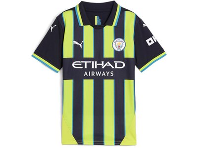 PUMA Kinder Fantrikot MCFC Away Jersey Replica Jr Blau