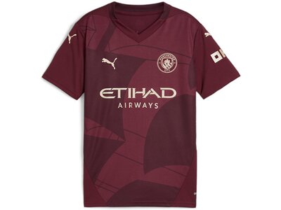 PUMA Kinder Fantrikot MCFC Third Jersey Replica Jr Rot