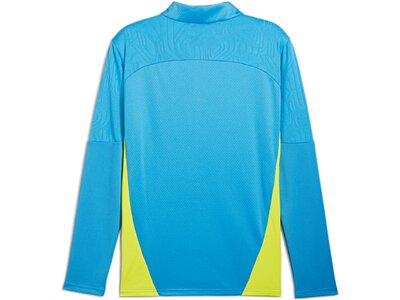 PUMA Herren Shirt MCFC Training 1/4 Zip Top Blau