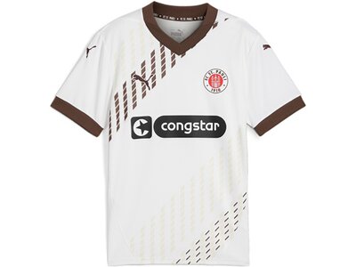 PUMA Kinder Fantrikot FCSP Away Jersey Jr Weiß