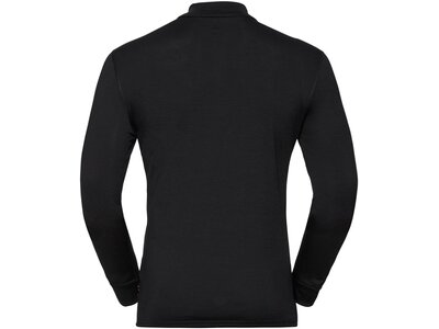 ODLO Herren Funktionsunterhemd "Natural 100% Merino Warm SUW" Langarm Schwarz