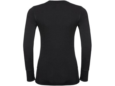 ODLO Damen Langarm Shirt BL TOP crew neck l/s MERINO 200 Weiß