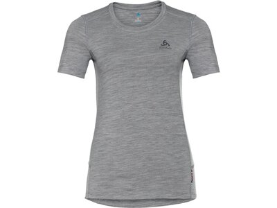 ODLO Damen T-Shirt BL TOP crew neck s/s MERINO 200 Weiß