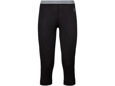 ODLO Damen 3/4 Hose BL BOTTOM 3/4 MERINO 200 Schwarz