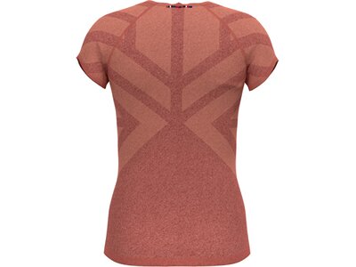 ODLO Damen Unterhemd BL TOP Crew neck s/s KINSHIP L Braun