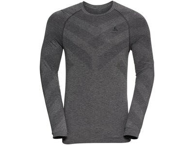 ODLO Herren Unterhemd BL TOP Crew neck l/s KINSHIP L Grau