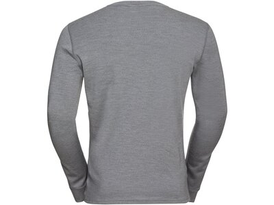 ODLO Herren Unterhemd BL TOP crew neck l/s MERINO 26 Grau