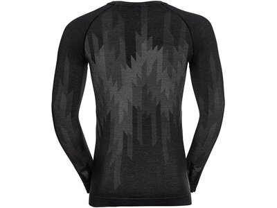 ODLO Herren Unterhemd BL TOP crew neck l/s KINSHIP P Schwarz