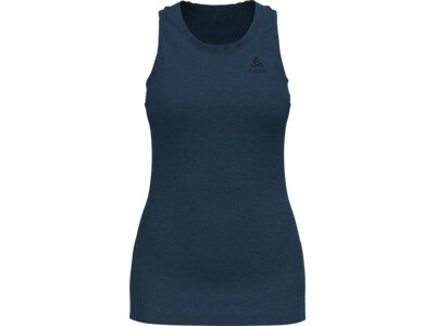 ODLO Damen Unterhemd BL TOP crew neck singlet NATUR Blau