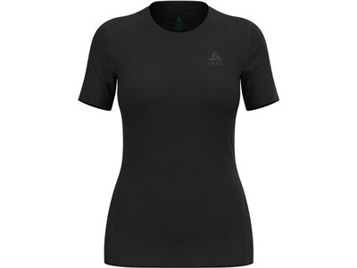ODLO Damen Unterhemd BL TOP crew neck s/s MERINO 20 Schwarz