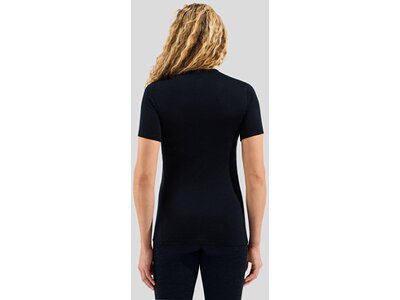 ODLO Damen Unterhemd BL TOP crew neck s/s MERINO 20 Schwarz