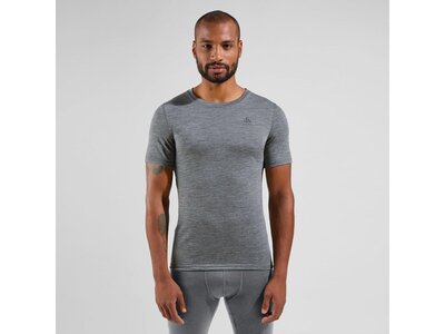 ODLO Herren Unterhemd BL TOP crew neck s/s MERINO 20 Grau