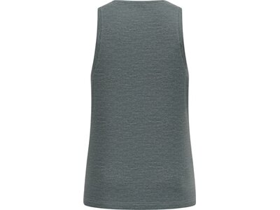ODLO Herren Unterhemd Natural Merino 160 Base-Layer-Sporttop mit Rundhalsausschnitt Grau