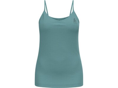 ODLO Damen Unterhemd 100% MERINO DRY Blau