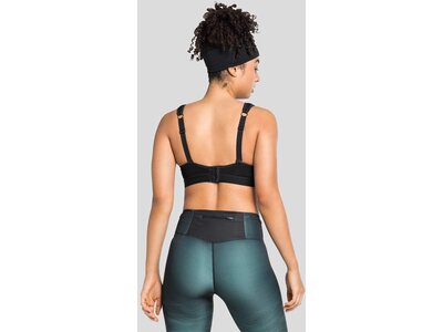 ODLO Damen Sport BH Sport bra PADDED HIGH Weiß
