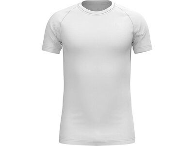 ODLO Herren Funktionsunterhemd "SUW Top Crew Neck Active F-Dry Light" Kurzarm Weiß
