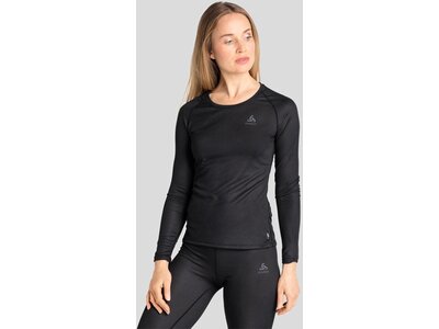 ODLO Damen Unterhemd BL TOP crew neck l/s ACTIVE F- Weiß