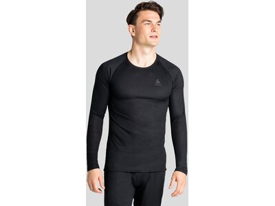 ODLO Herren Unterhemd BL TOP crew neck l/s ACTIVE F- Weiß