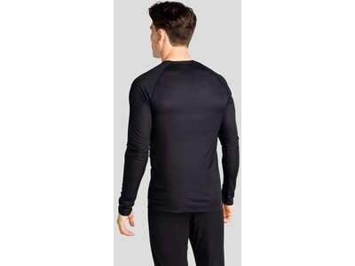 ODLO Herren Unterhemd BL TOP crew neck l/s ACTIVE F- Weiß