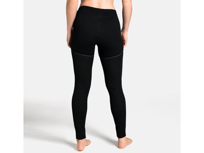 ODLO Damen Funktionsunterhose X-Warm Pants Schwarz