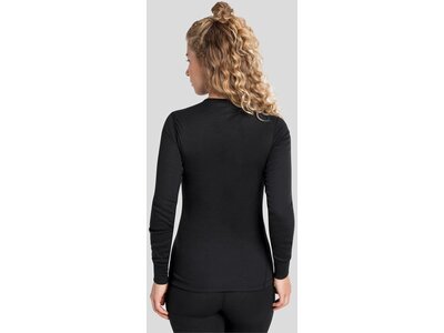 ODLO Damen Langarm Shirt BL TOP crew neck l/s ACTIVE WARM ECO Schwarz