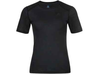 ODLO Damen T-Shirt BL TOP crew neck s/s ACTIVE WARM ECO Schwarz