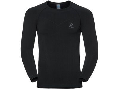 ODLO Herren Funktionsunterhemd Evolution Warm Baselayer Langarm Schwarz