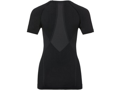 ODLO Damen Funktionsunterhemd "SUW Top Crew Neck" Kurzarm Schwarz