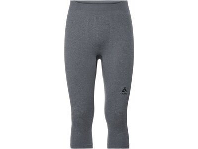 ODLO Herren Funktionsunterhose "SUW Bottom Performance Warm" 3/4-Länge Grau