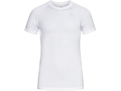 ODLO Herren Unterhemd BL TOP Crew neck s/s PERFORMAN Weiß