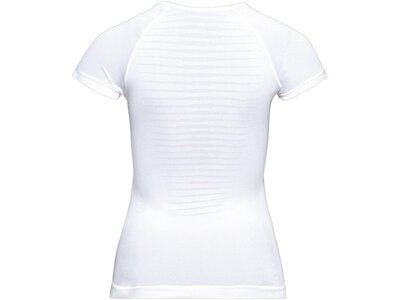 ODLO Damen Unterhemd BL TOP Crew neck s/s PERFORMAN Weiß