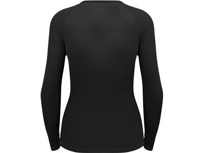 ODLO Damen Unterhemd BL TOP crew neck l/s PERFORMAN Schwarz