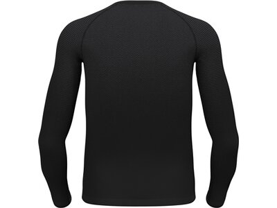 ODLO Herren Unterhemd BL TOP crew neck l/s PERFORMAN Schwarz