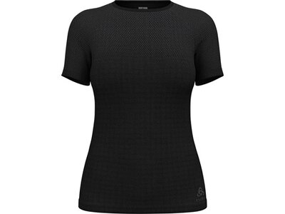 ODLO Damen Unterhemd BL TOP crew neck s/s PERFORMAN Schwarz