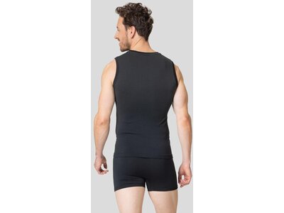 ODLO Herren Unterhemd BL TOP crew neck singlet PERFO Schwarz