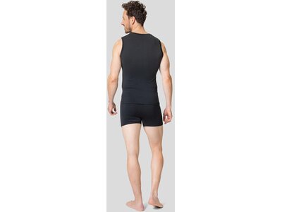ODLO Herren Unterhemd BL TOP crew neck singlet PERFO Schwarz